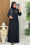 1222B Elbise Siyah