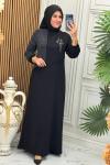 1222B Elbise Siyah