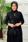 1282 Tunik Takım Siyah