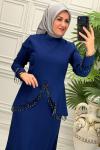 2105 Elbise  Lacivert