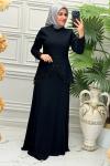 2105 Elbise  Siyah