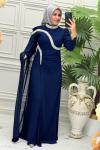 2125 Elbise  Lacivert