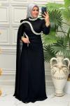 2125 Elbise  Siyah
