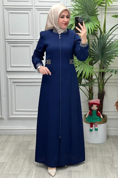 2356 Ribanalı Ferace İndigo