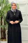 2634 Elbise Siyah