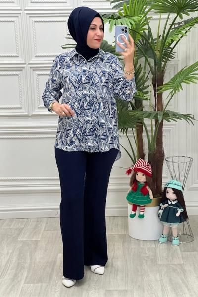 32151 Gömlek Lacivert