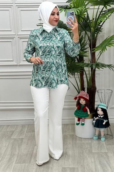 32151 Gömlek Zümrüt