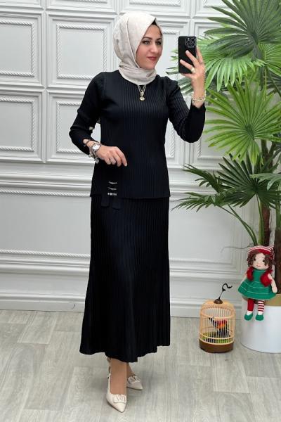 35038 Merserize Takım Siyah