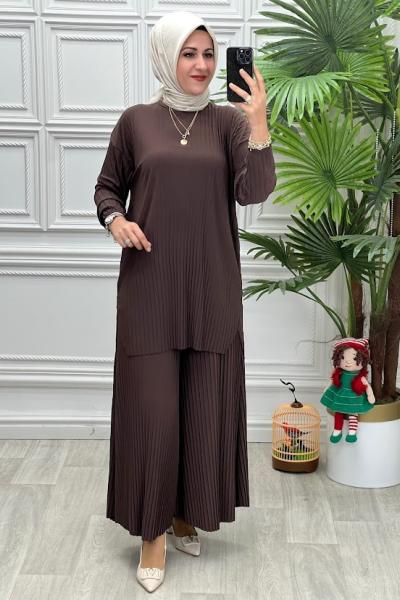 4150 İkili Takım Kahverengi