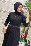 4276 Özde Elbise Siyah