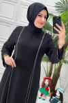 4324 ELBİSE Siyah