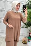 5015 Tunik Takım Taba