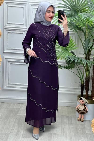 5630B Elbise Mürdüm