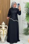 6127A Elbise Siyah