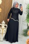 6127A Elbise Siyah