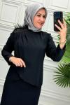 6284 Tunik Takım  Siyah