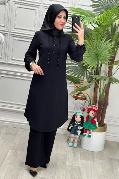 6295 İkili Takım Siyah