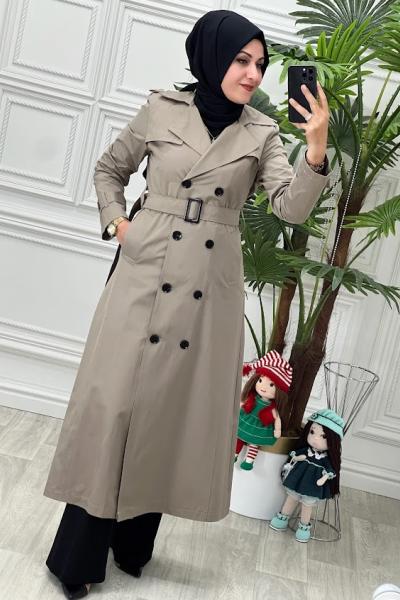 6850 Trençkot Vizon