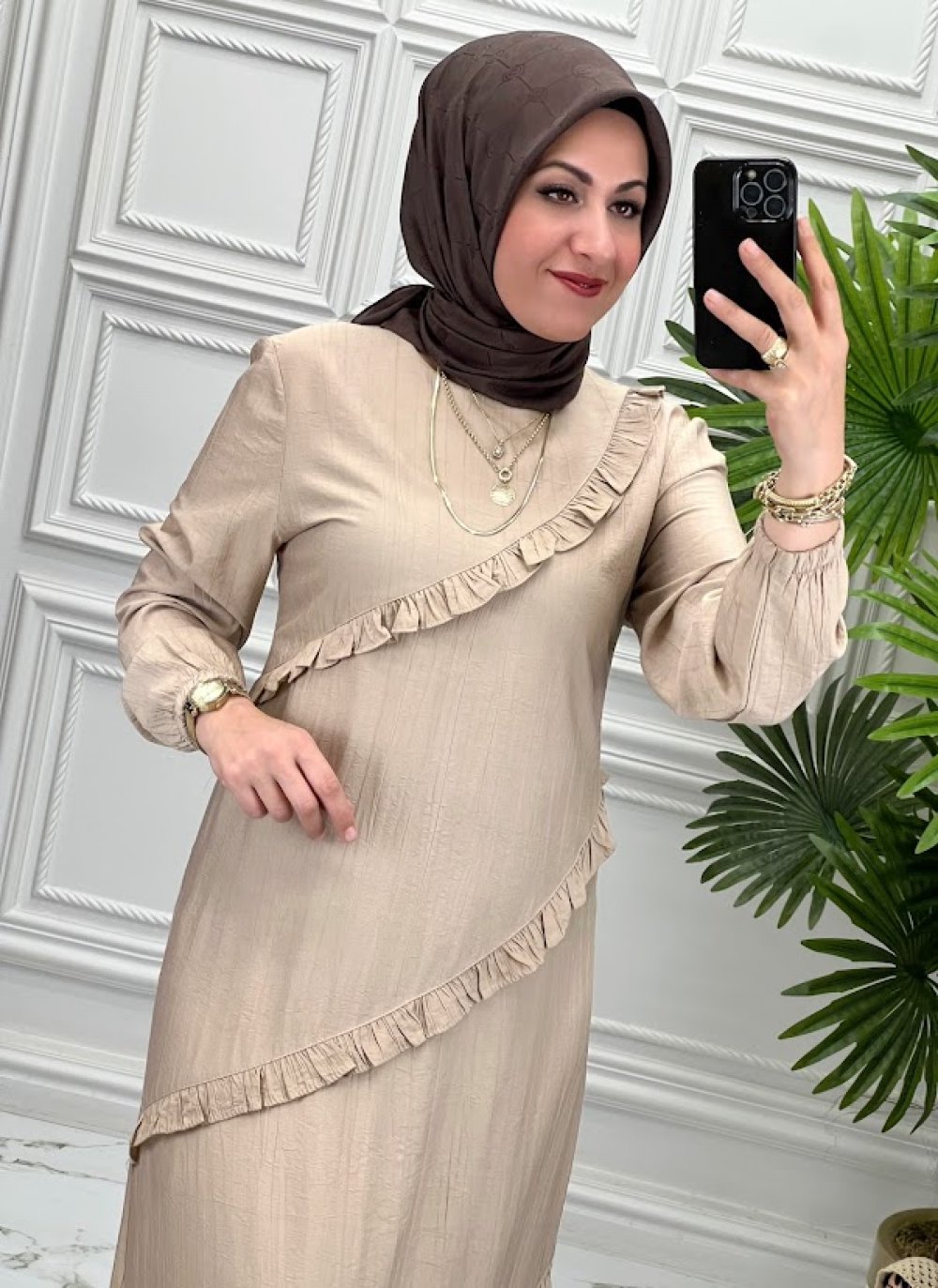 1795 Elbise Taş Rengi Modelleri En Uygun Fiyatlarla